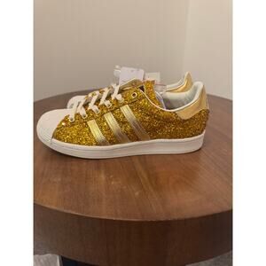 Adidas Superstar Gold Glitter